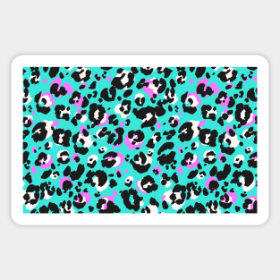 80s Cheetah Print Sticker